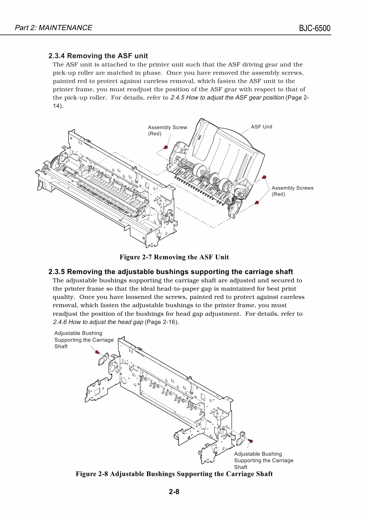 Canon BubbleJet BJC-6500 Service Manual-2